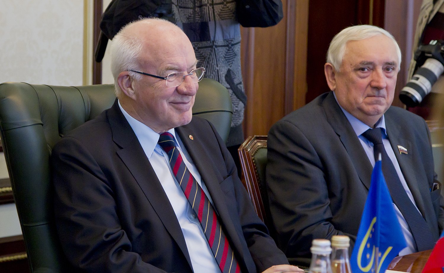 Встреча спикера СФ В. Матвиенко с Председателем Конгресса местных и региональных властей Совета Европы Х. ван Стаа -8