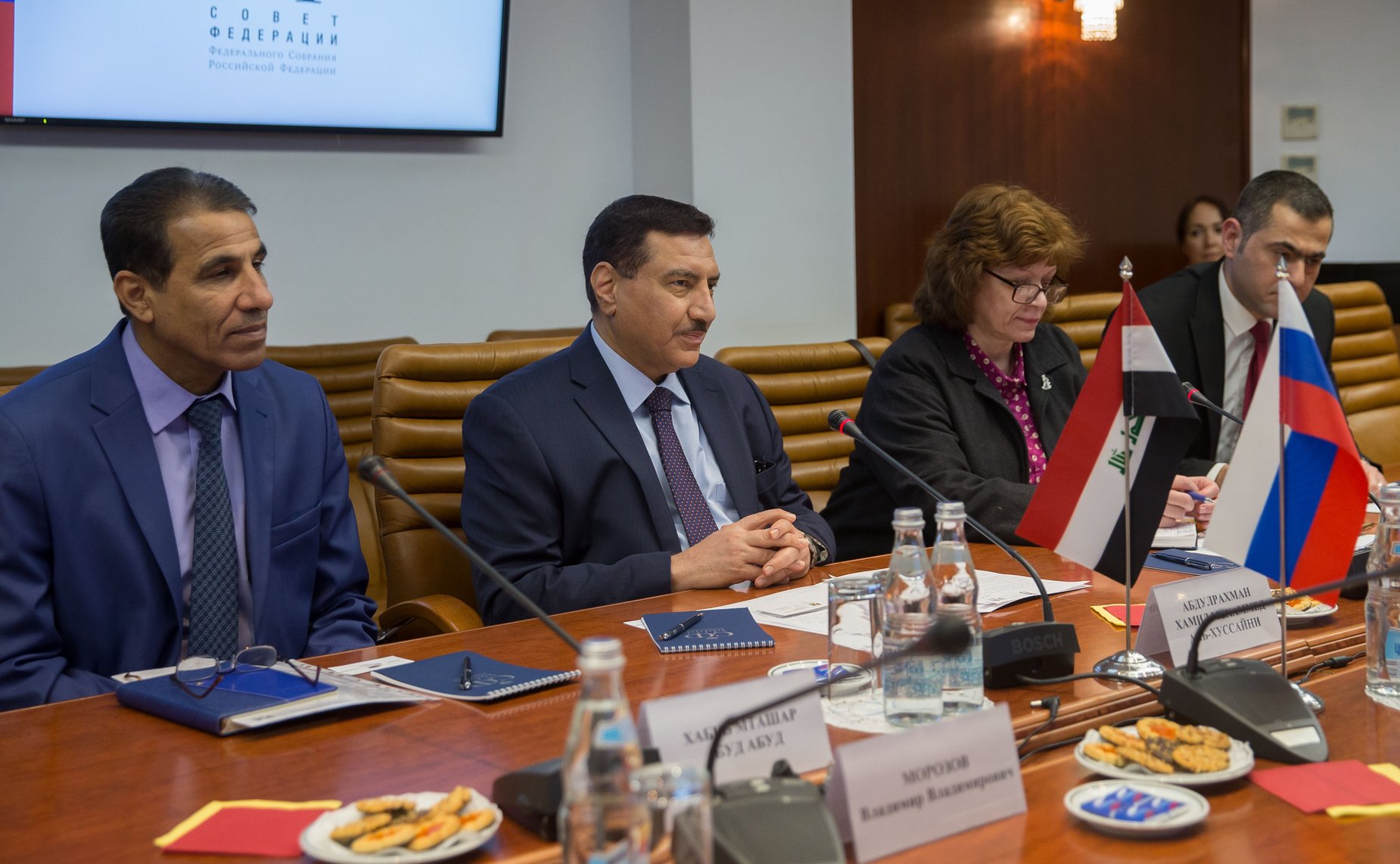 Встреча Л. Гумеровой с Чрезвычайным и Полномочным Послом Республики Ирак в РФ Абдулрахманом Хамидом Мохаммедом Аль-Хуссайни