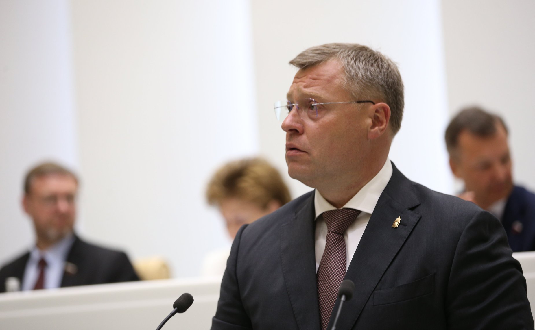 Губернатор Астраханской области Игорь Бабушкин