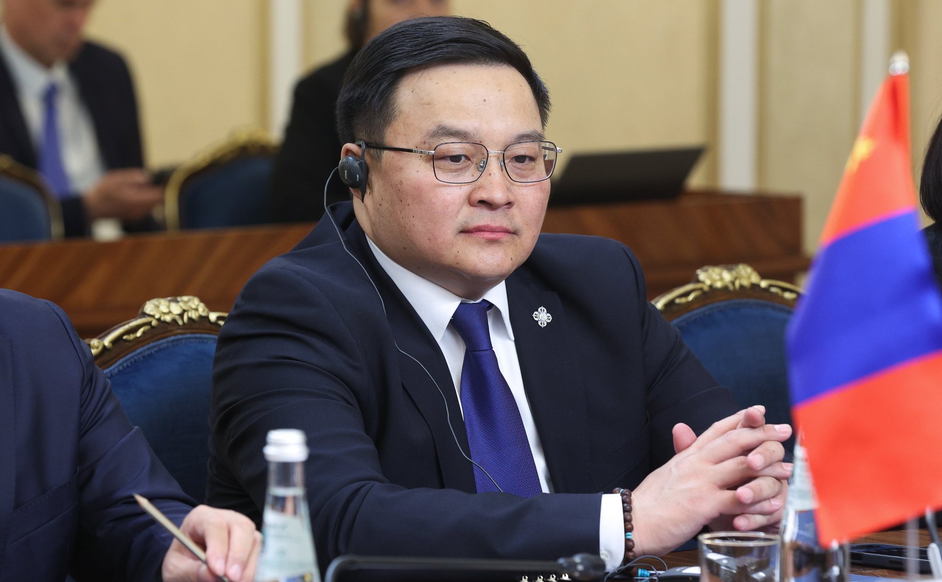 Валентина Матвиенко провела встречу с Председателем Великого Государственного Хурала Монголии Ням-Осорын Учралом