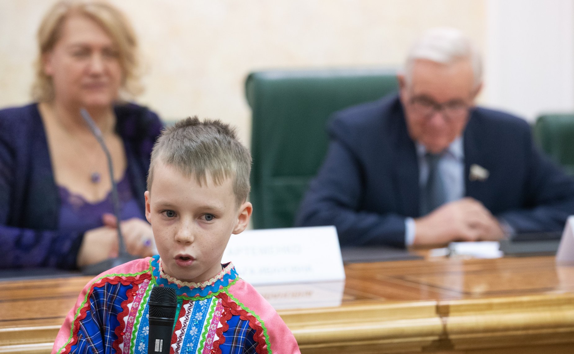 Церемония награждения победителей Всероссийского мастер-класса учителей родного, в том числе русского языка