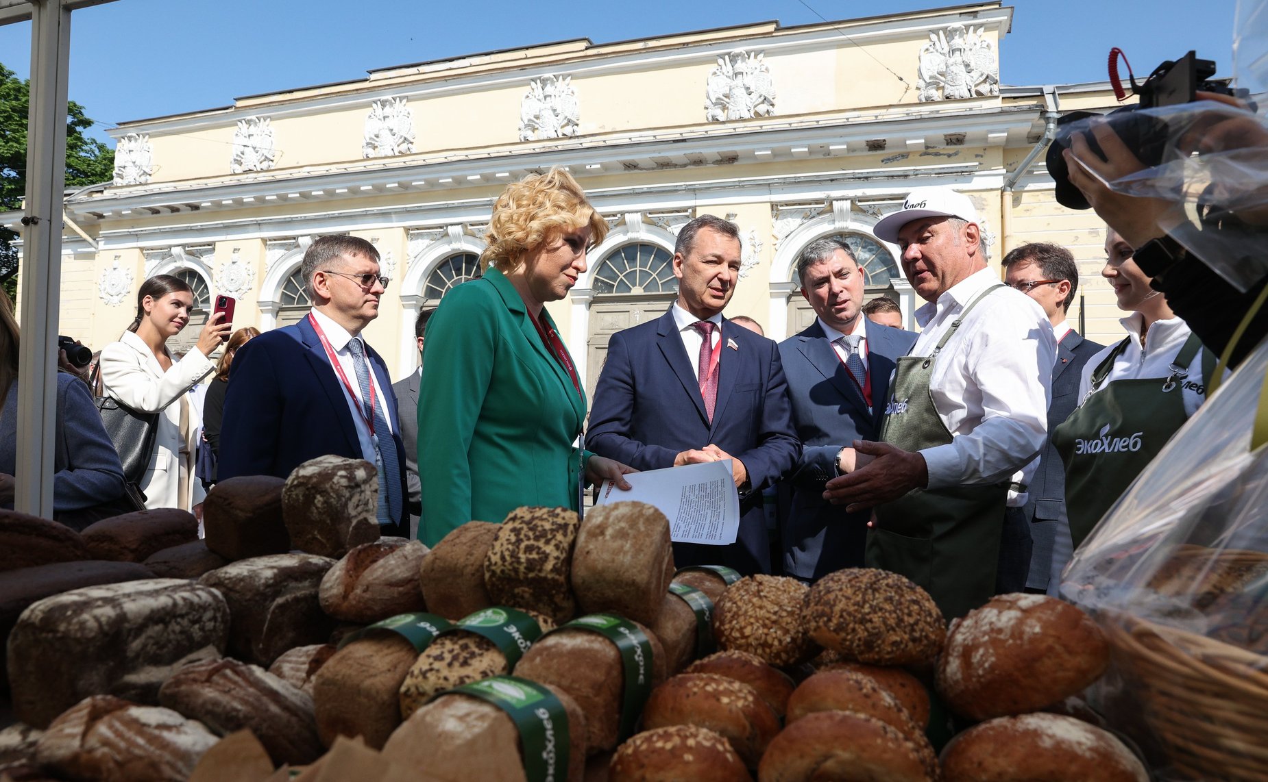 Открытие ярмарки Российской экологической продукции в рамках X Невского международного экологического конгресса