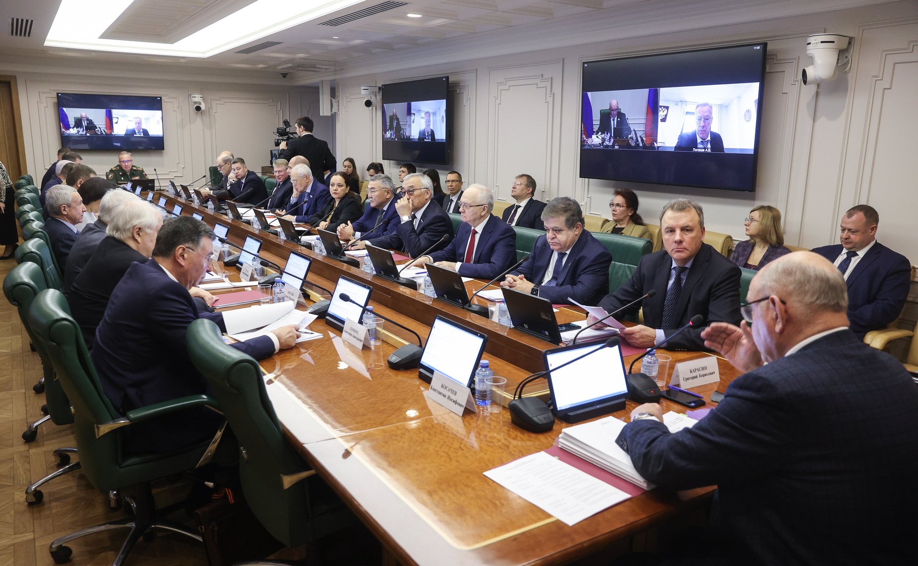 Заседание Комитета Совета Федерации по международным делам