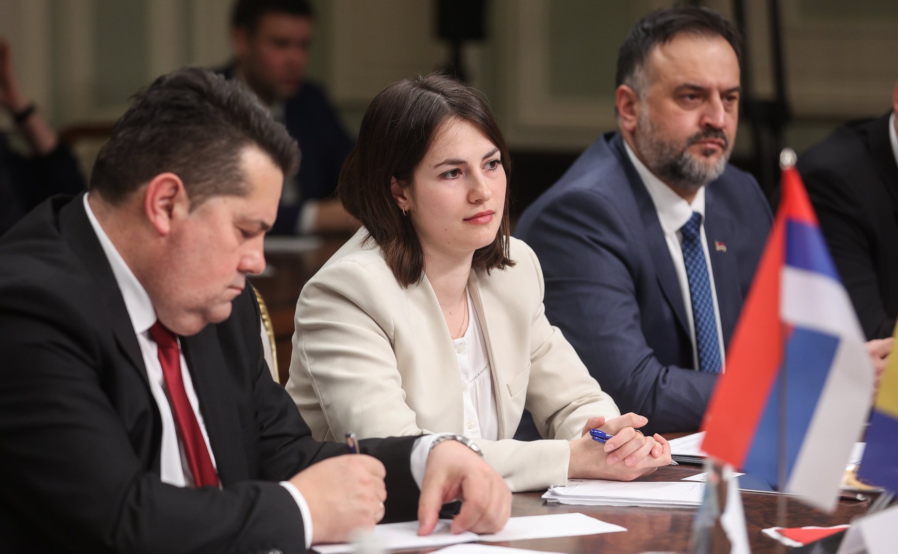 Константин Косачев провел встречу с Председателем Народной скупщины Республики Сербской (Босния и Герцеговина) Ненадом Стевандичем