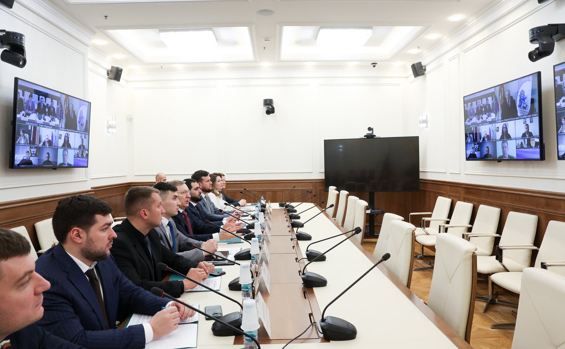 Заседание Совета Палаты молодых законодателей при Совете Федерации