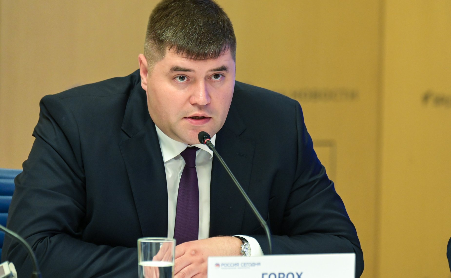 Пресс-конференция, в рамках которой представлен доклад Международного общественного трибунала по преступлениям украинских неонацистов «Преступления киевского режима против мирного русского населения города Константиновка»