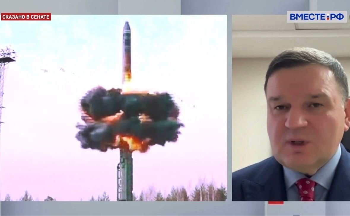 Сергей Перминов ответил в прямом эфире телеканала «Вместе-РФ» на вопросы о ситуации вокруг ответных действий России на удары западным оружием