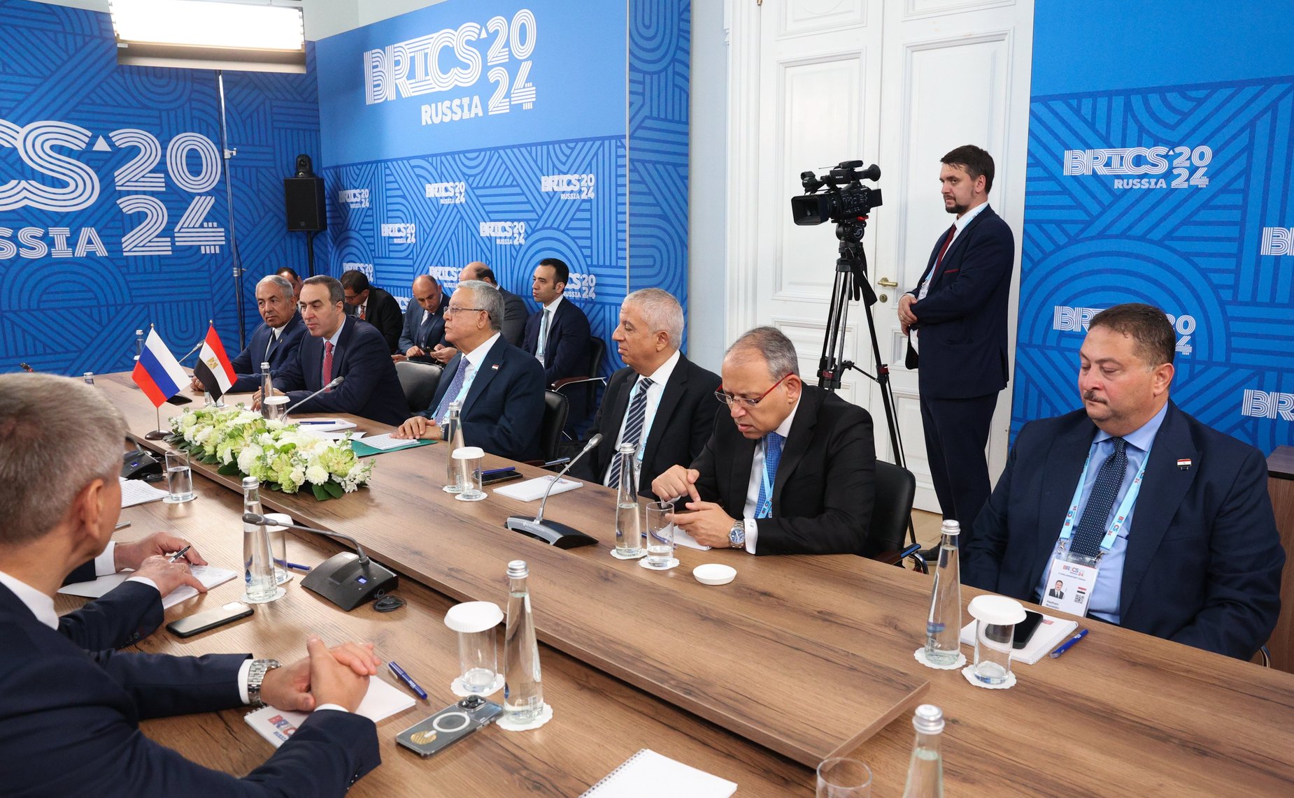 Валентина Матвиенко встретилась с Председателем Палаты депутатов Арабской Республики Египет Ханафи Гибали