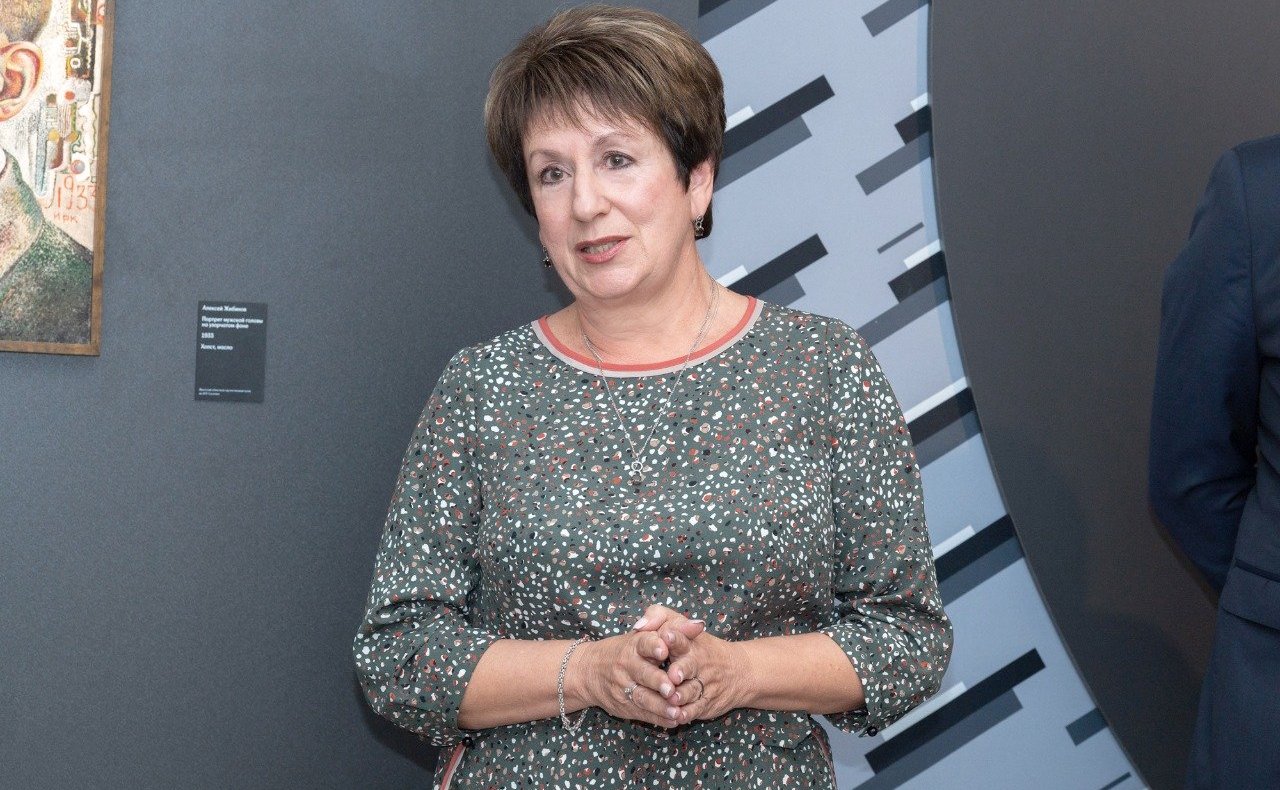 Екатерина Алтабаева приняла участие в открытии выставки «Малевич VS Филонов. Диалог двух школ» в Воронцовском дворце в Алупке