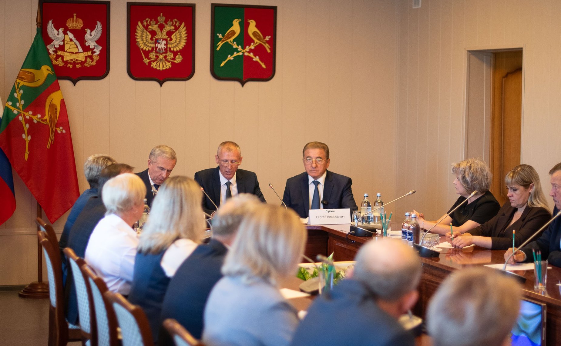 Сергей Лукин провел рабочую встречу с активом Таловского района Воронежской области