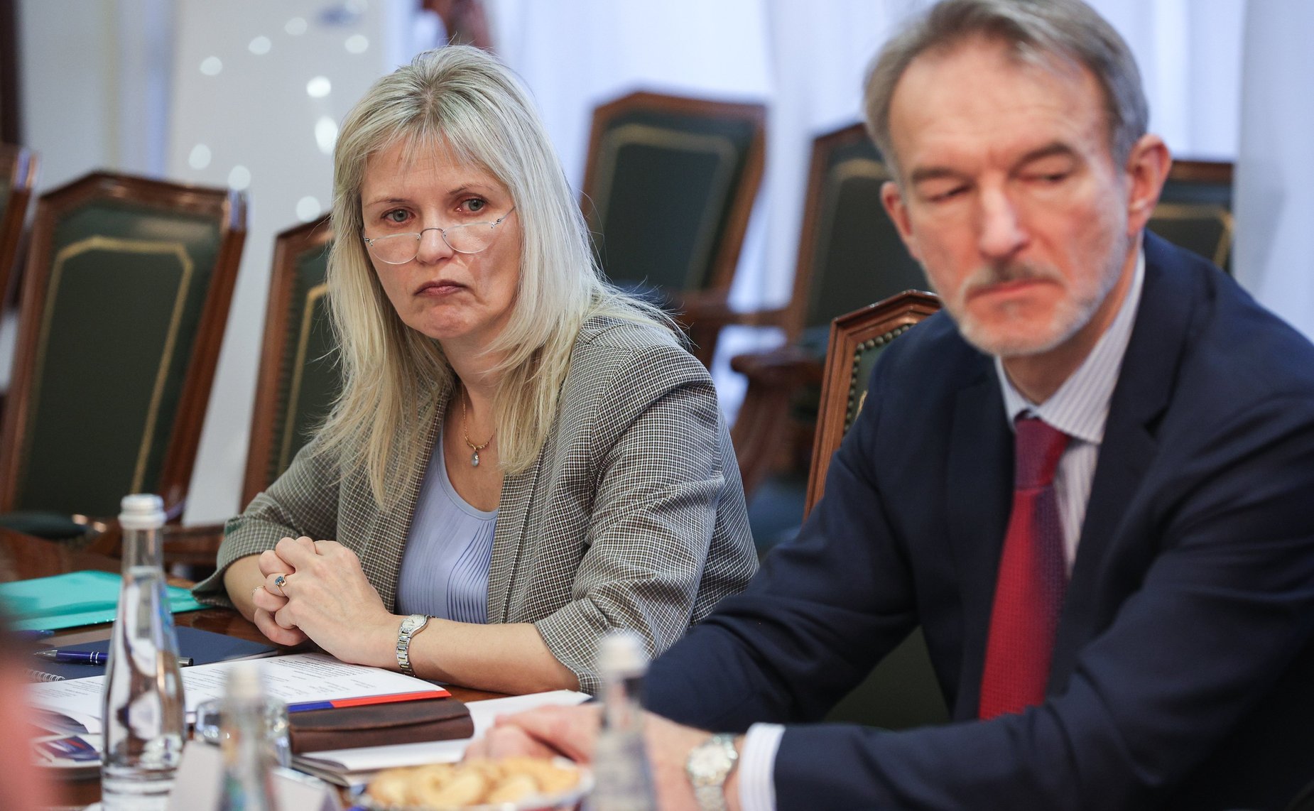 Константин Косачев провел встречу с первым заместителем Председателя Федерального сената Национального конгресса Федеративной Республики Бразилии Венезиано Виталом ду Рего