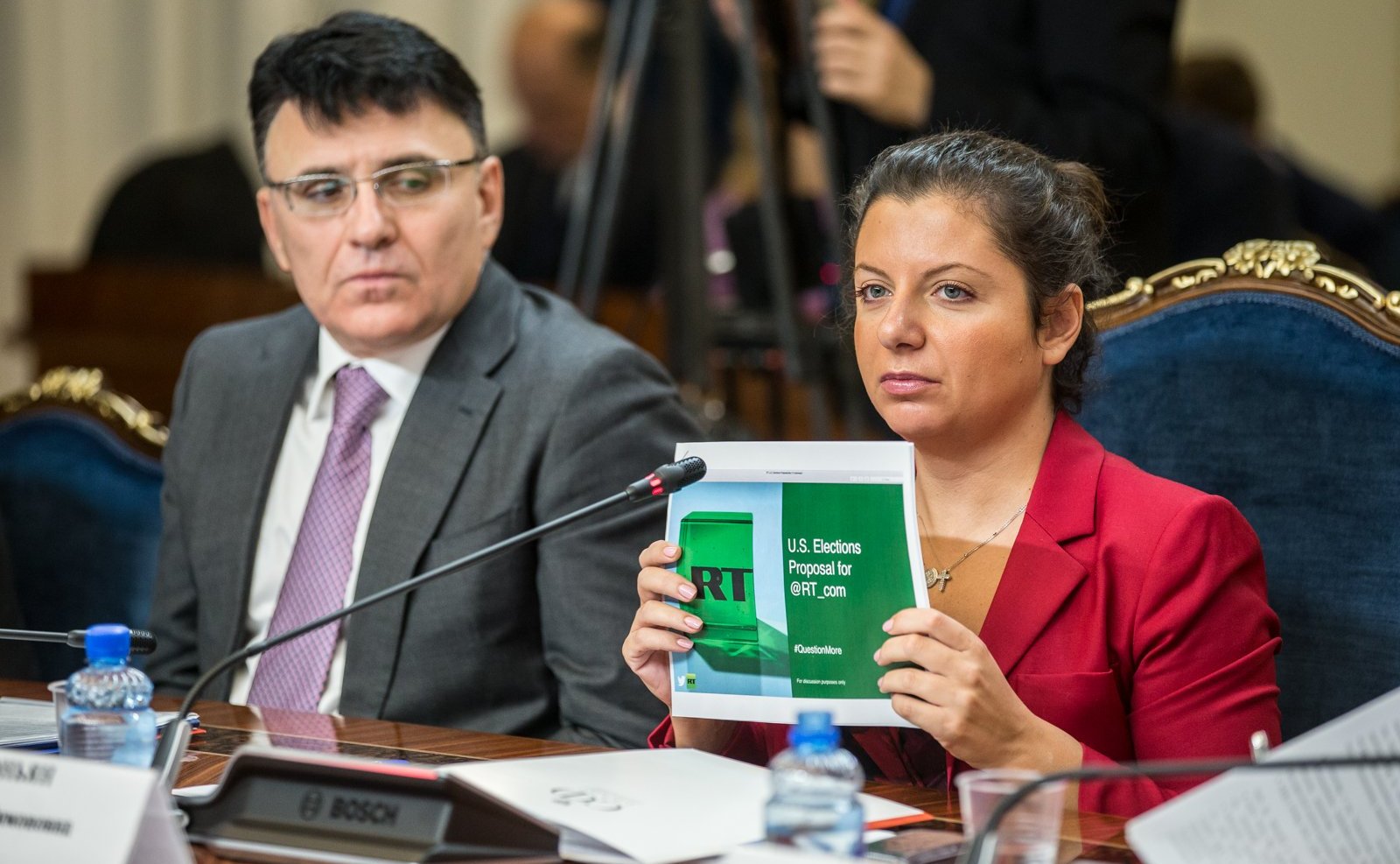 Расширенное заседание по вопросам блокировки рекламных аккаунтов «Russia today» и «Sputnik» в Twitter