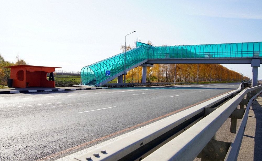 Открытие нового участка автомагистрали «Урал»