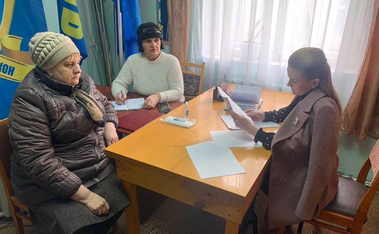 Ирина Кожанова провела приём граждан