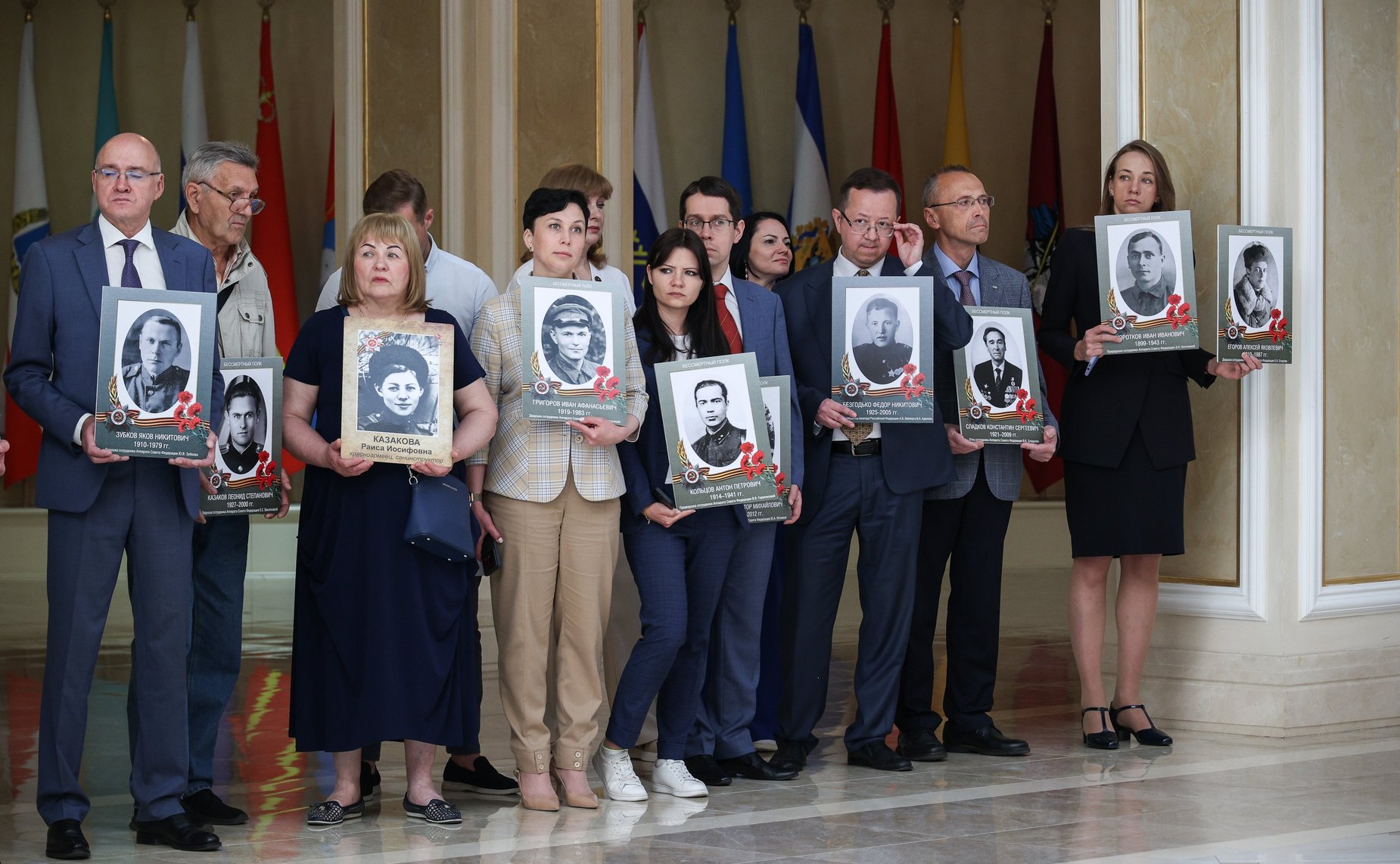 В Совете Федерации состоялась торжественная церемония открытия выставки «Память поколений»