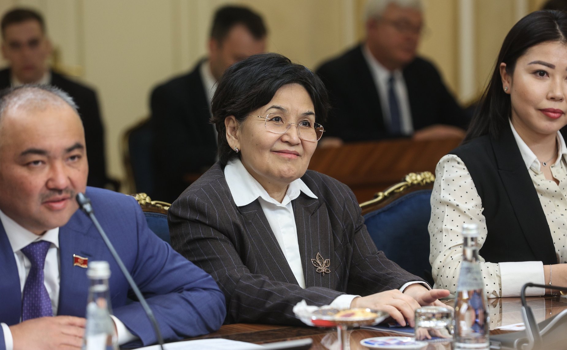 Валентина Матвиенко встретилась с Председателем Жогорку Кенеша Киргизской Республики Нурланбеком Шакиевым