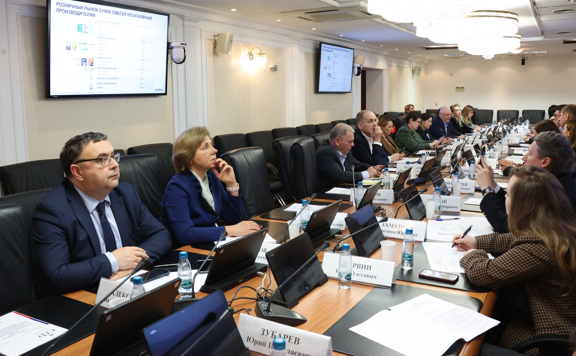 Рабочее совещание Комитета СФ по социальной политике «Производство сухих адаптированных и лечебных смесей в России. Наработка отечественной компонентной базы как фактора продовольственной безопасности страны»