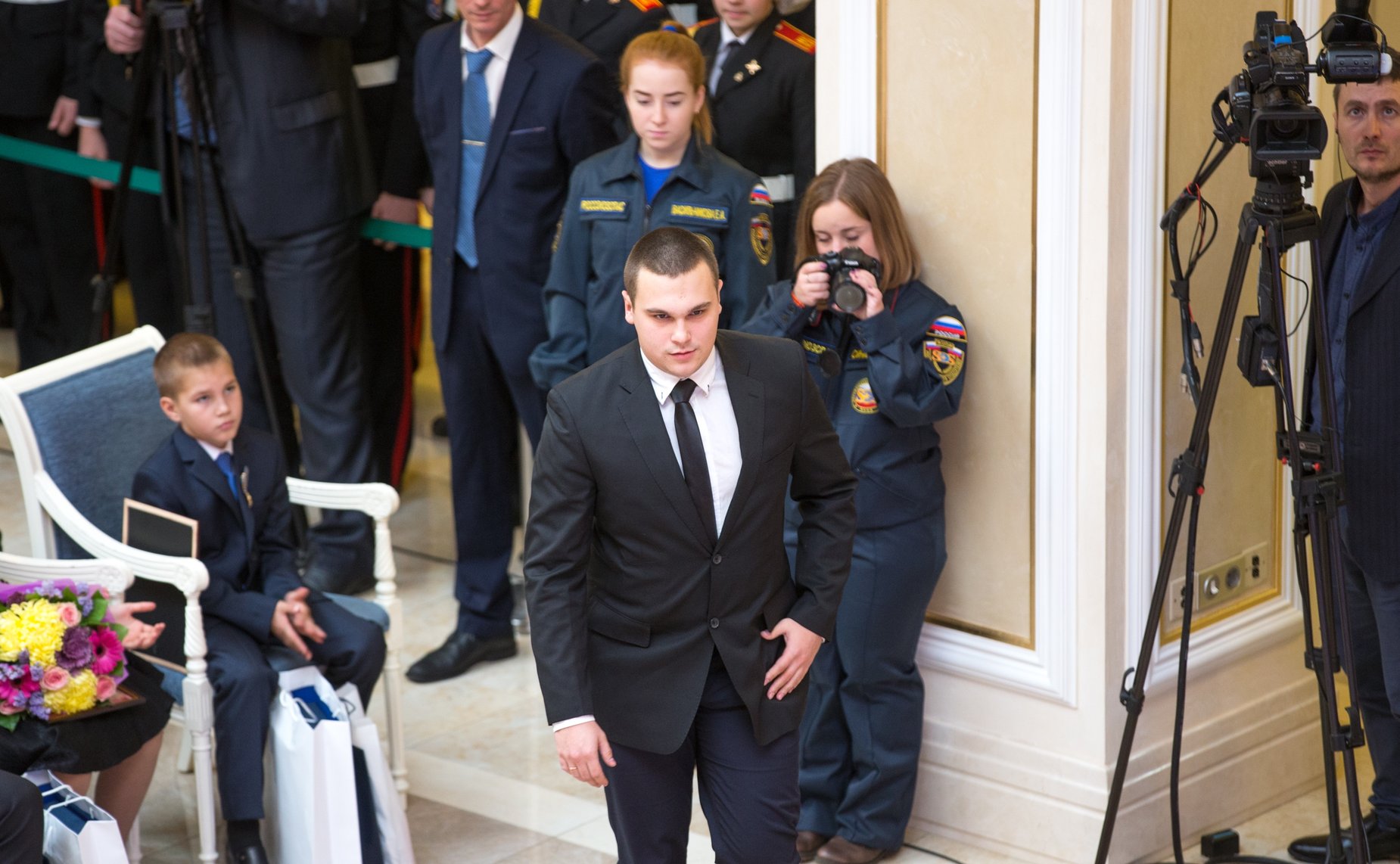 Торжественная церемония награждения и чествования детей и подростков, проявивших личное мужество в экстремальных ситуациях