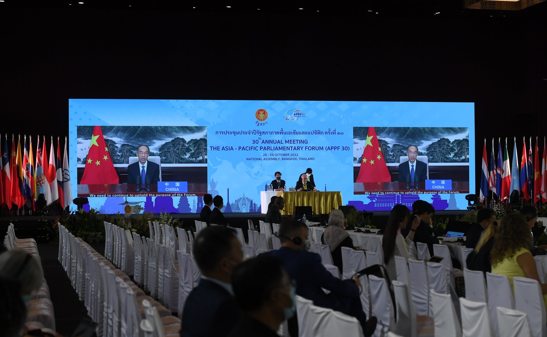 Делегация Федерального Собрания Российской Федерациив приняла участие в пленарном заседании 30-й сессии АТПФ