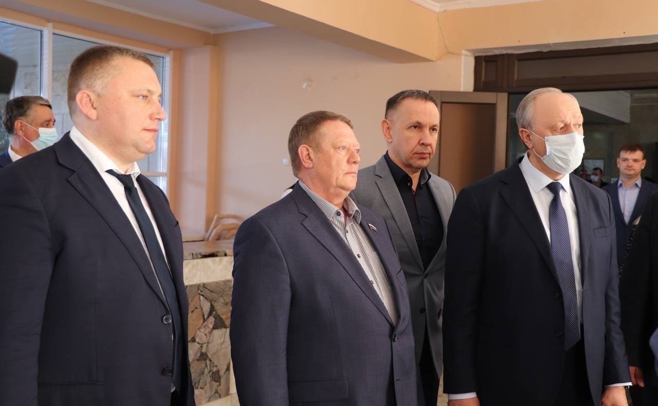 Олег Алексеев в ходе работы в регионе принял участие в выездном заседании оперативного штаба по проведению весенне-полевых работ