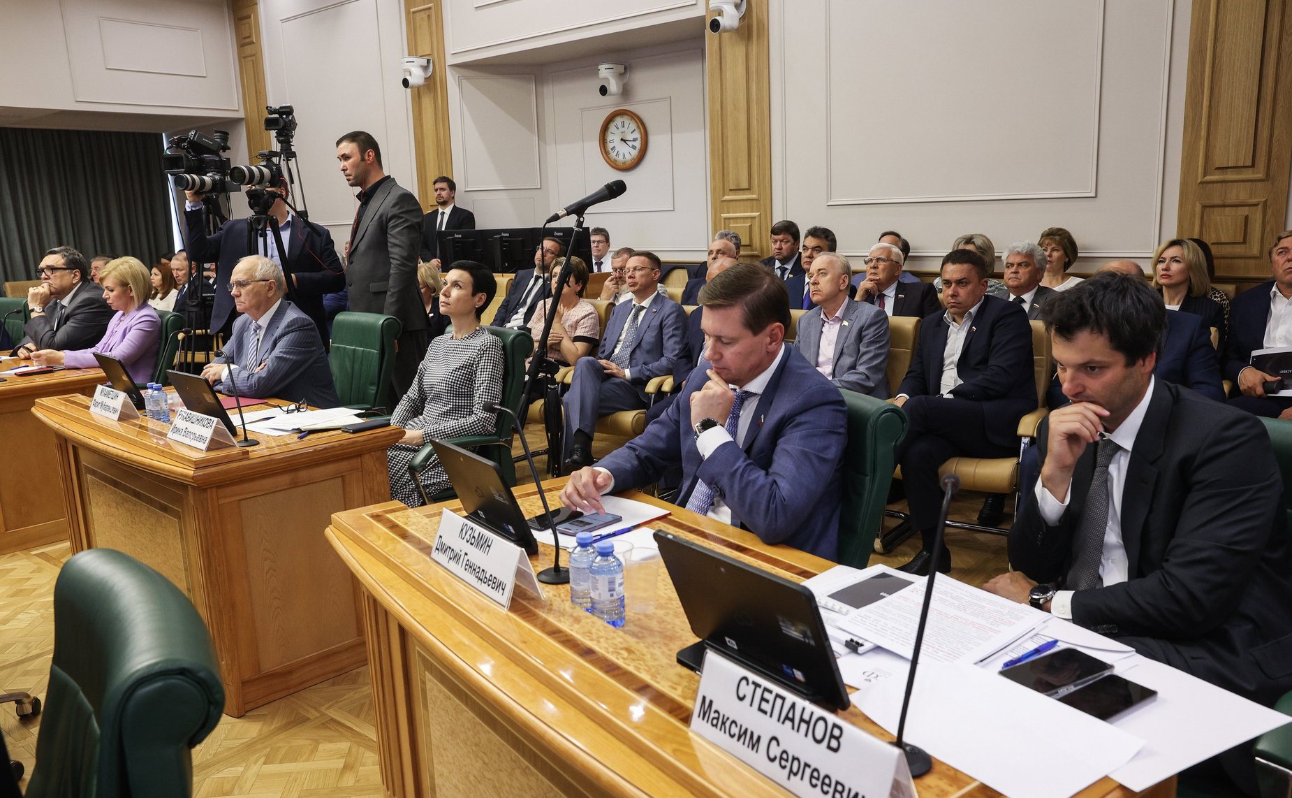 Встреча сенаторов Российской Федерации с заместителем Председателя Правительства РФ Маратом Хуснуллиным в формате «открытого диалога»