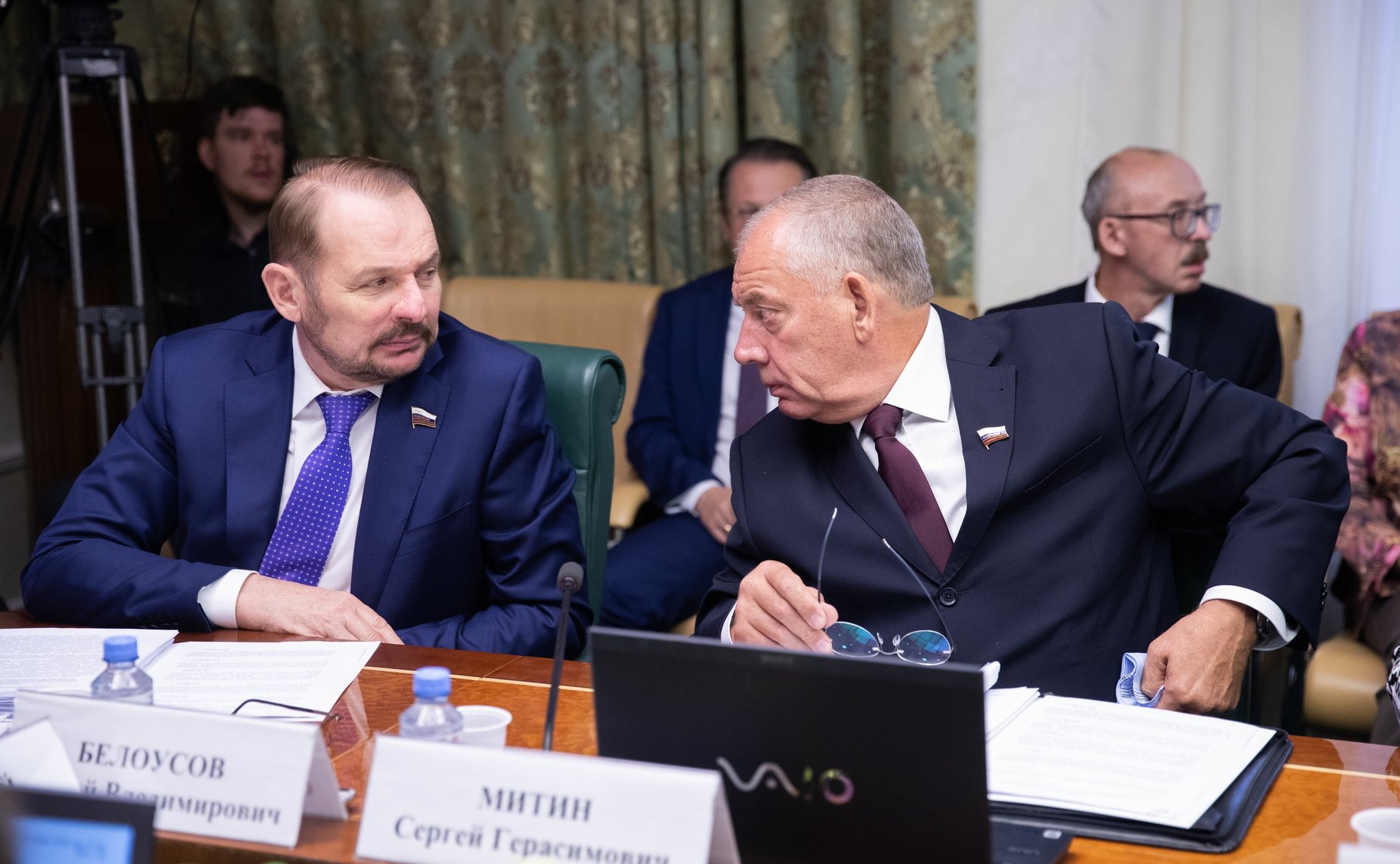 Сергей Белоусов и Сергей Митин