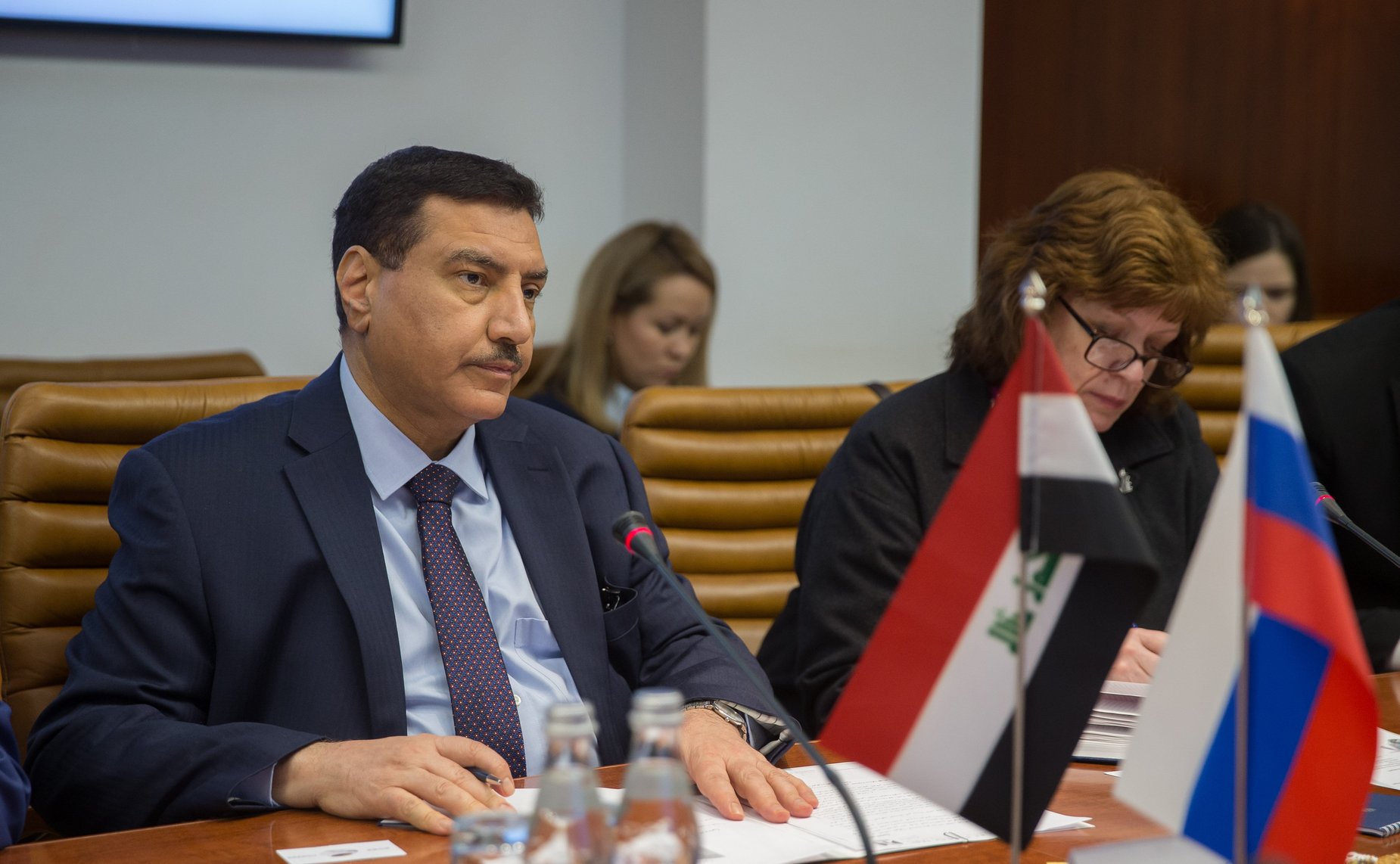 Встреча Л. Гумеровой с Чрезвычайным и Полномочным Послом Республики Ирак в РФ Абдулрахманом Хамидом Мохаммедом Аль-Хуссайни