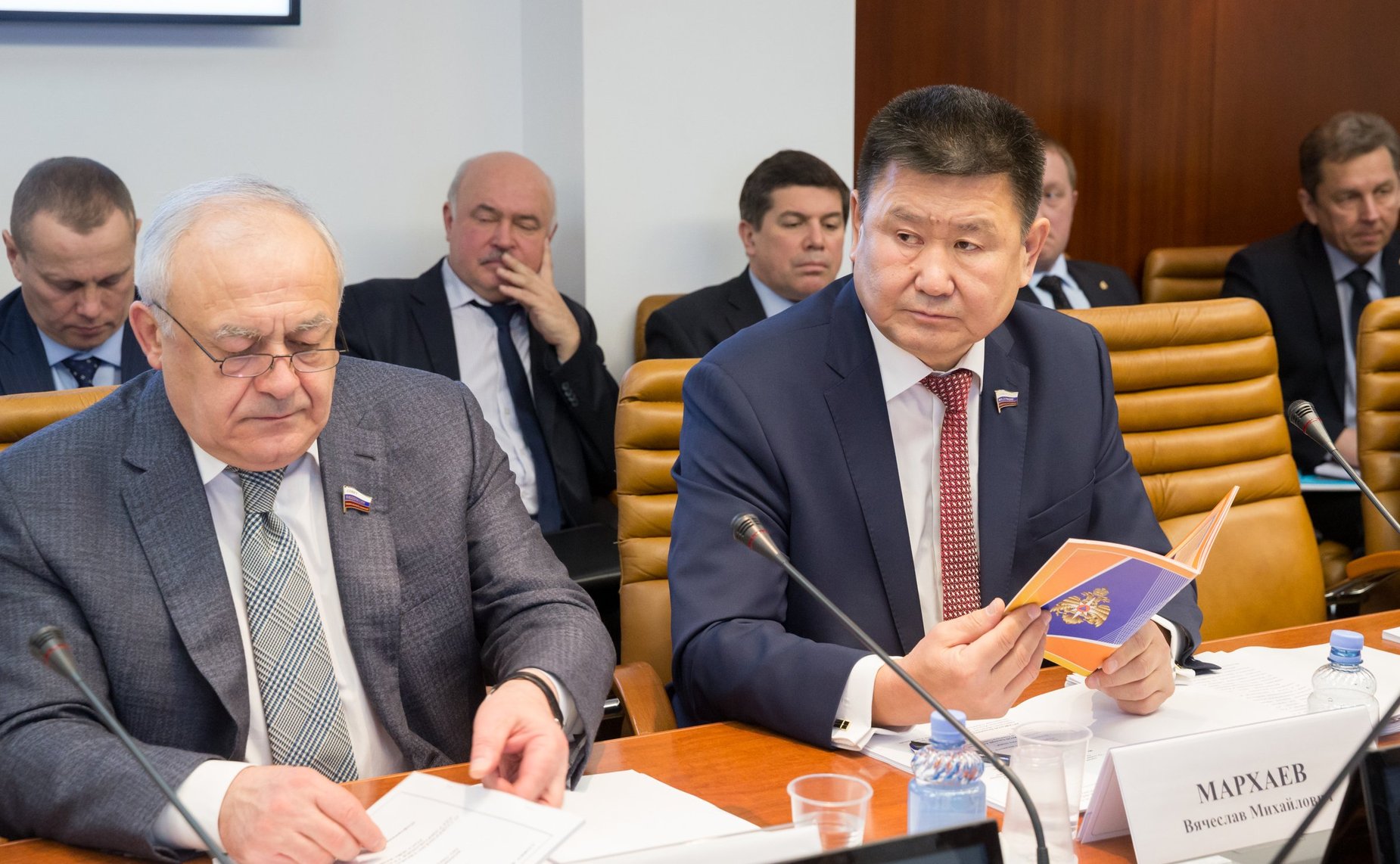 Т. Мамсуров и В. Мархаев