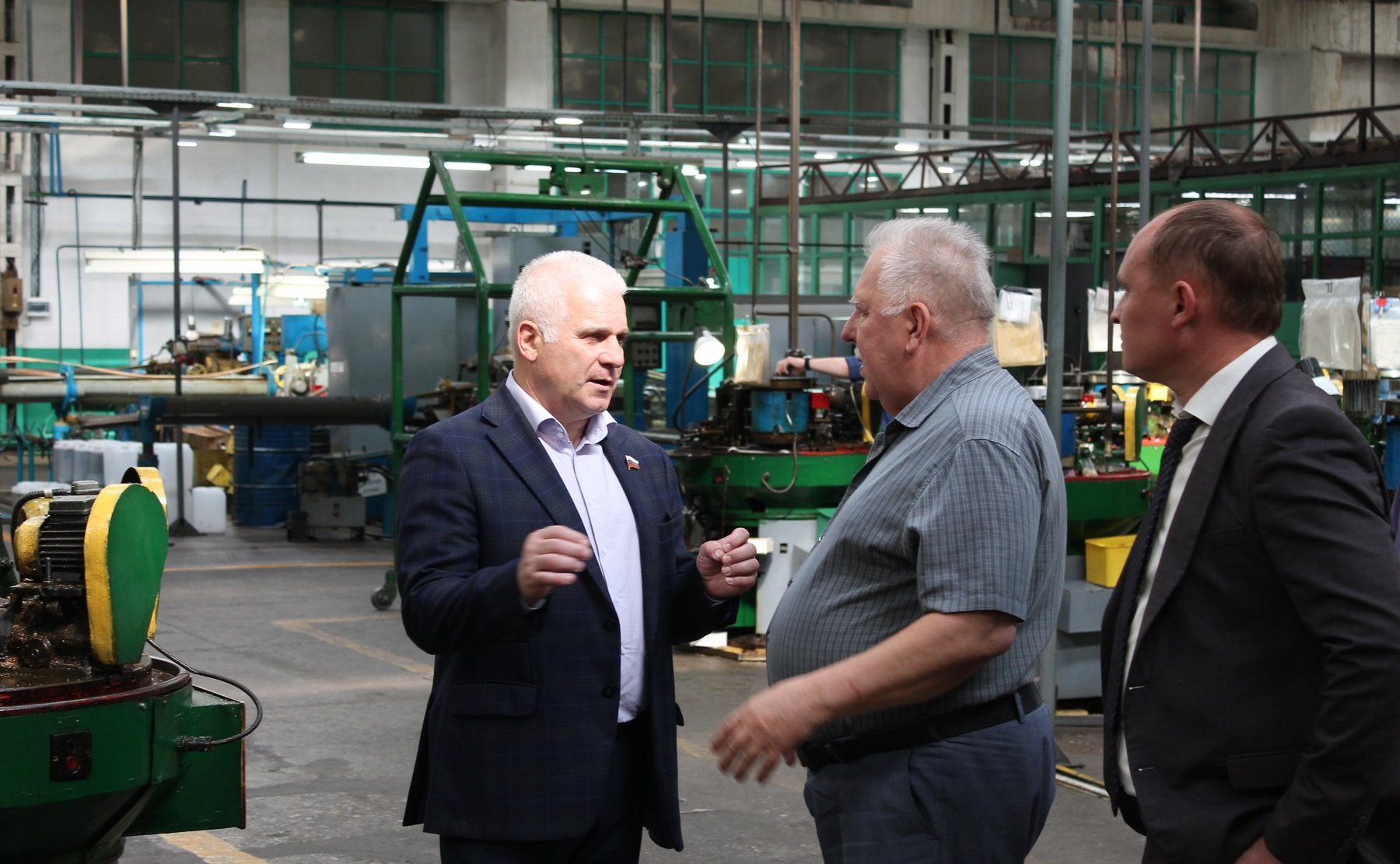 Сергей Мартынов осмотрел производственные мощности завода «Копир» в Республике Марий Эл