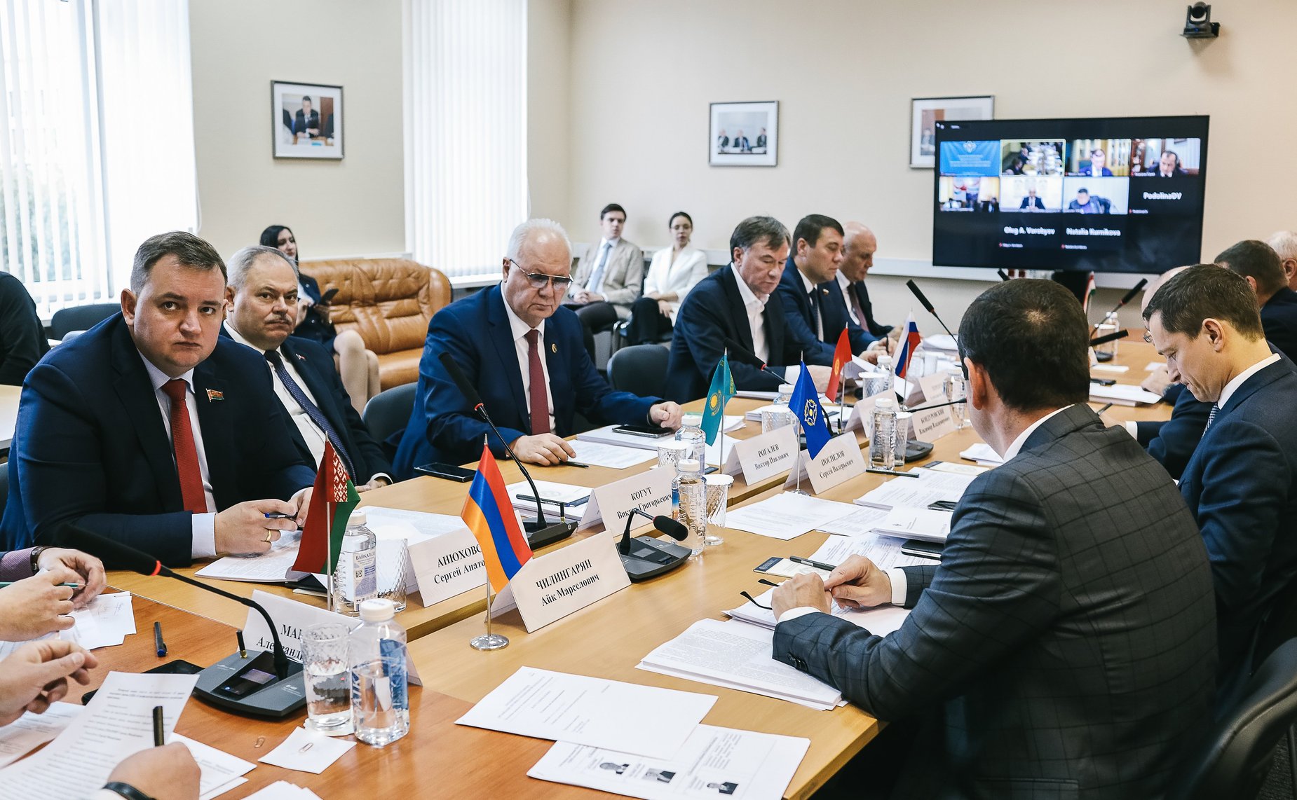 Заседание Постоянной комиссии ПА ОДКБ по социально-экономическим и правовым вопросам