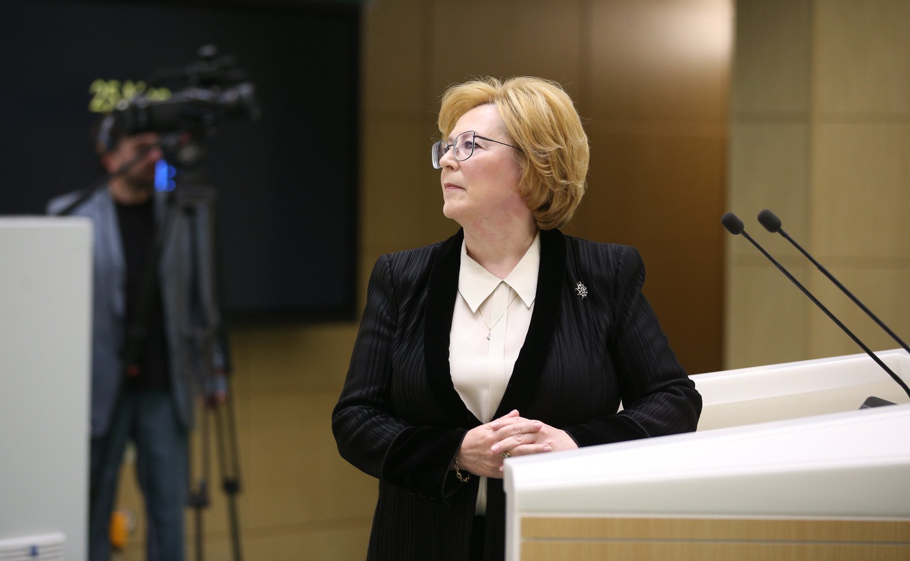 Руководитель Федерального медико-биологического агентства Вероника Скворцова