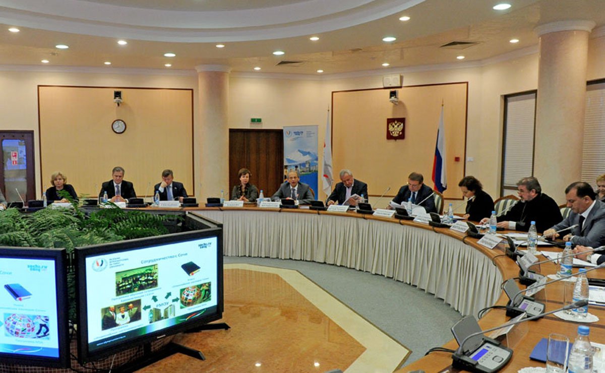 Виталий Игнатенко провел заседание Общественного совета по подготовке Олимпийских Игр Сочи-2014