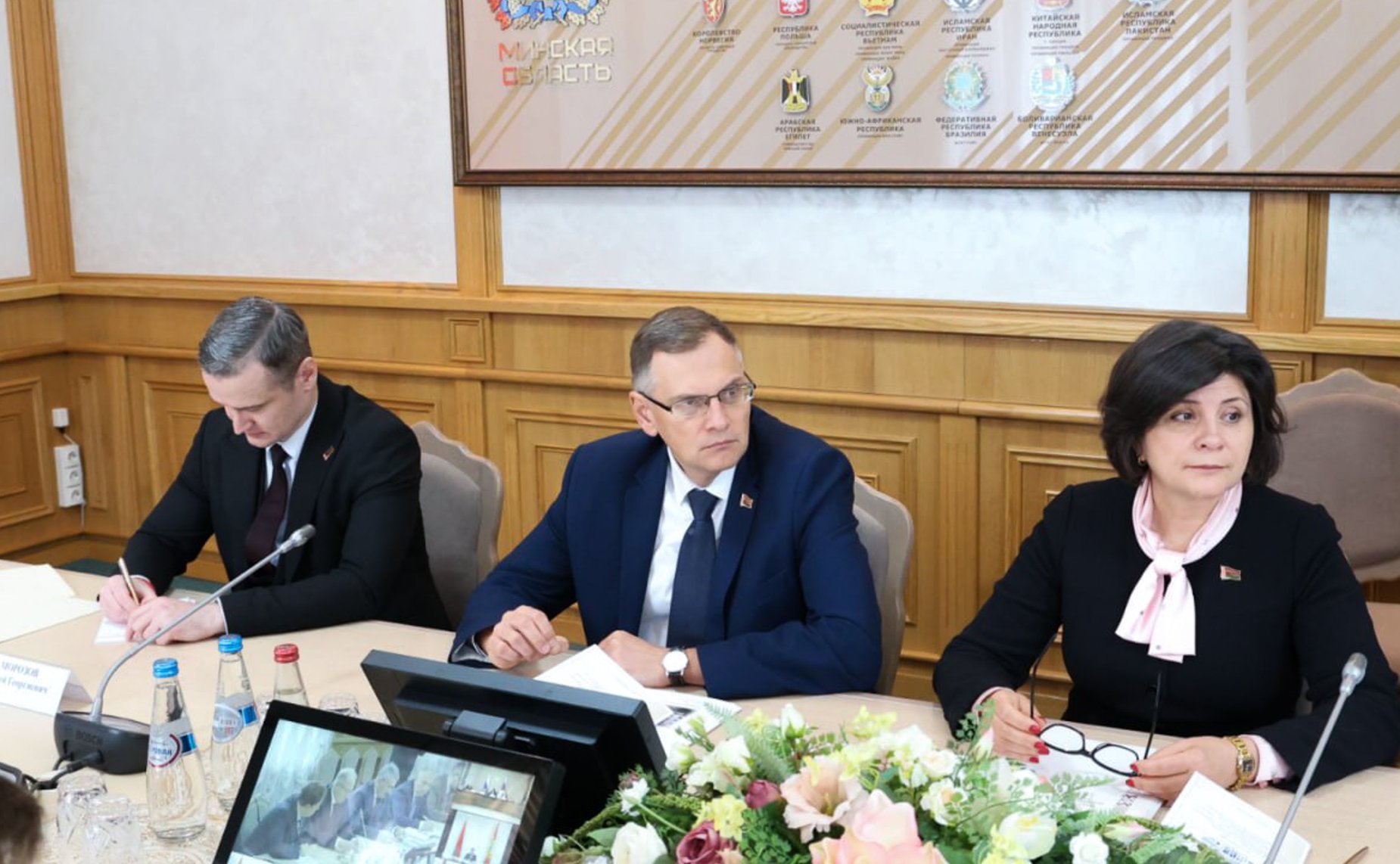 15-е заседание Межпарламентской комиссии Совета Республики Национального собрания Республики Беларусь и Совета Федерации по межрегиональному сотрудничеству (фото: Пресс-служба Совета Республики Национального собрания Беларуси)