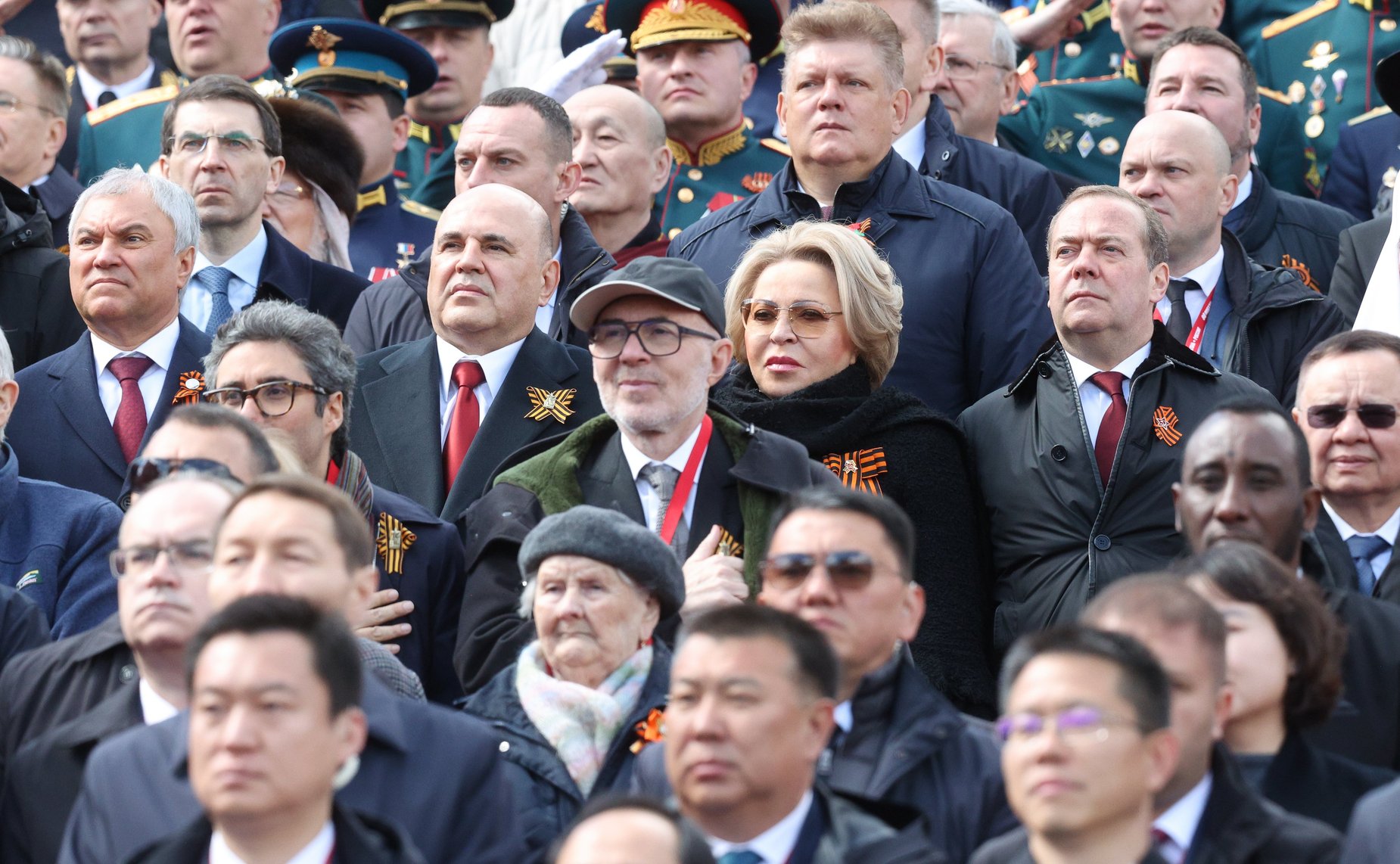 Председатель Совета Федерации Валентина Матвиенко присутствовала на военном параде в ознаменование 80-й годовщины Великой Победы