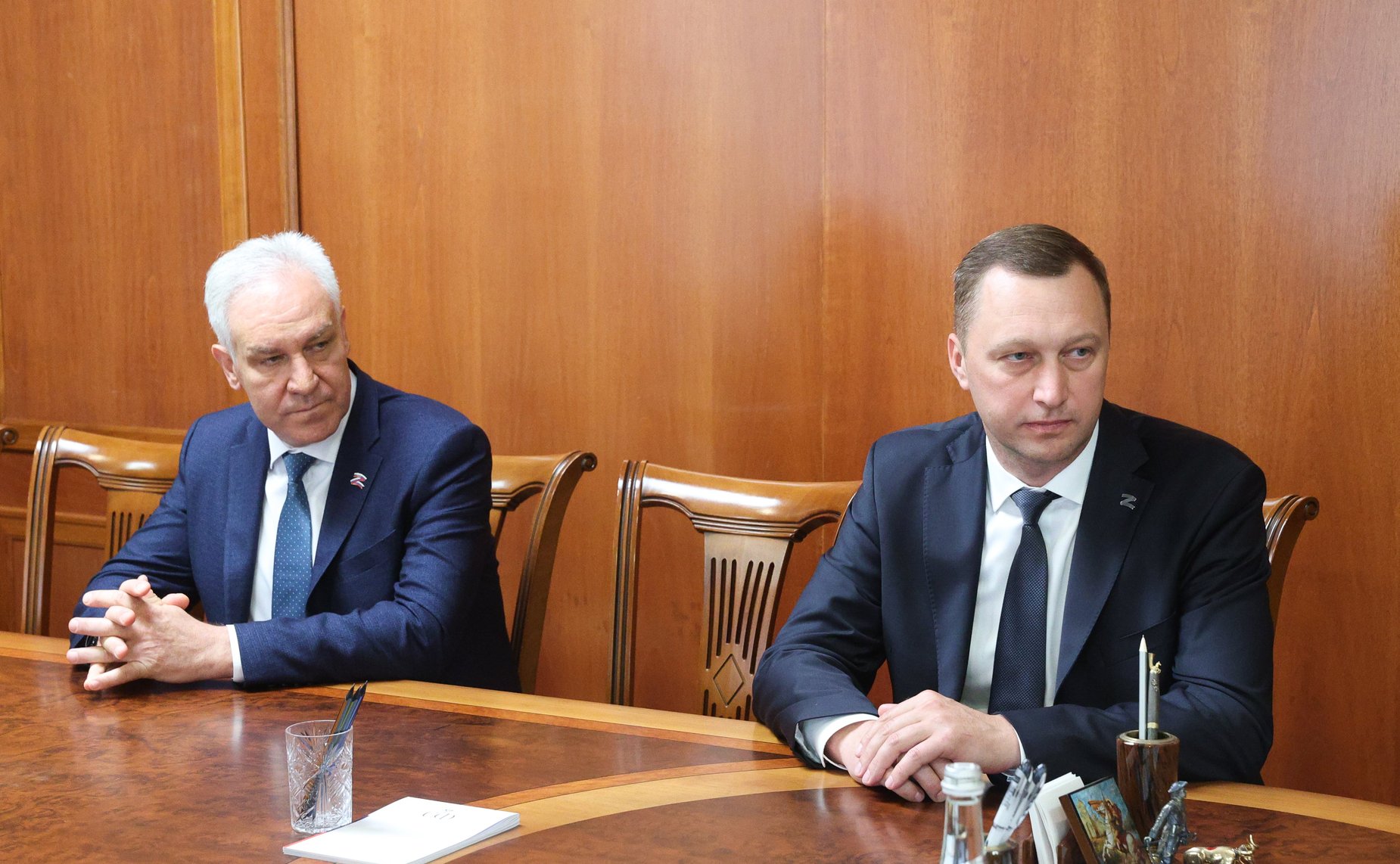 Валентина Матвиенко провела встречу с губернатором Саратовской области Романом Бусаргиным