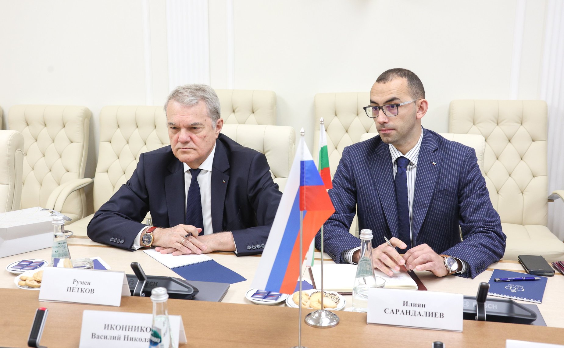 Василий Иконников провел встречу с болгарским политическим деятелем Руменом Петковым