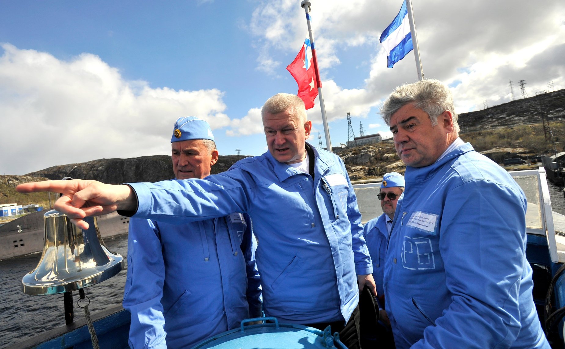 Выездное заседание Комитета СФ по обороне и безопасности в Гаджиево (Мурманская область)