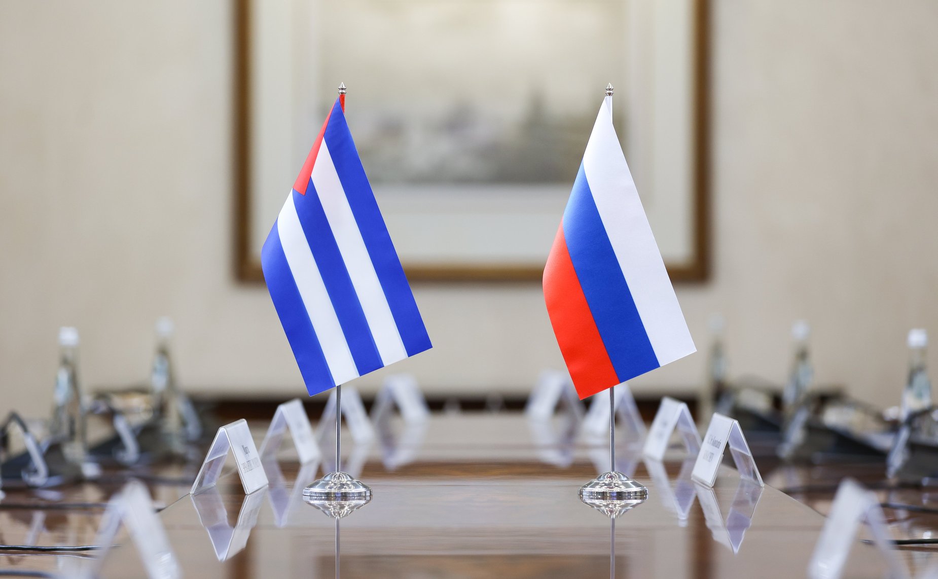 Встреча Председателя Совета Федерации Валентины Матвиенко с Председателем Национальной ассамблеи народной власти и Государственного Совета Республики Куба Эстебаном Ласо Эрнандесом