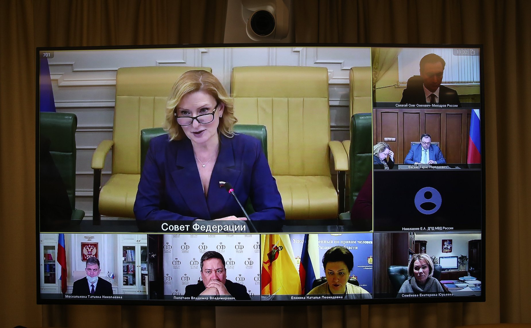 Совместное совещание Комитета СФ по социальной политике с Уполномоченным по правам человека в РФ