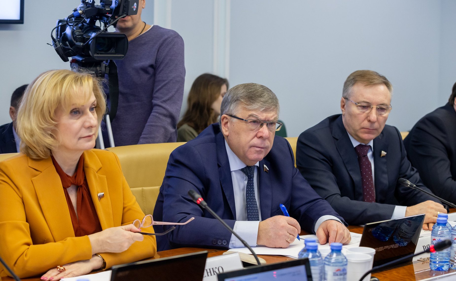 Инна Святенко, Валерий Рязанский и Александр Варфоломеев