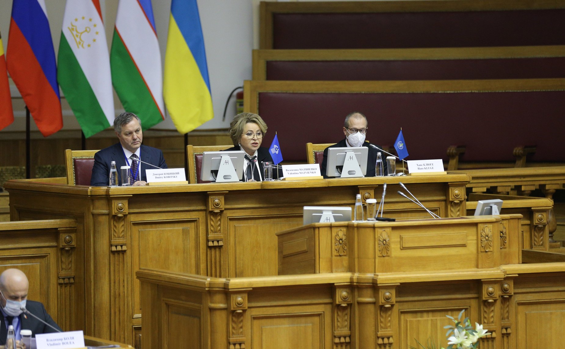 Международная конференция «Всеобщий охват услугами здравоохранения и цели в области устойчивого развития». Мероприятие прошло в рамках осенней сессии Межпарламентской Ассамблеи государств – участников Содружества Независимых Государств