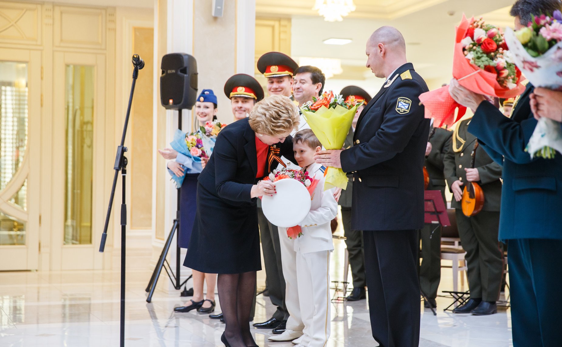 Торжественная встреча руководства Федерального Собрания с ветеранами Великой Отечественной войны