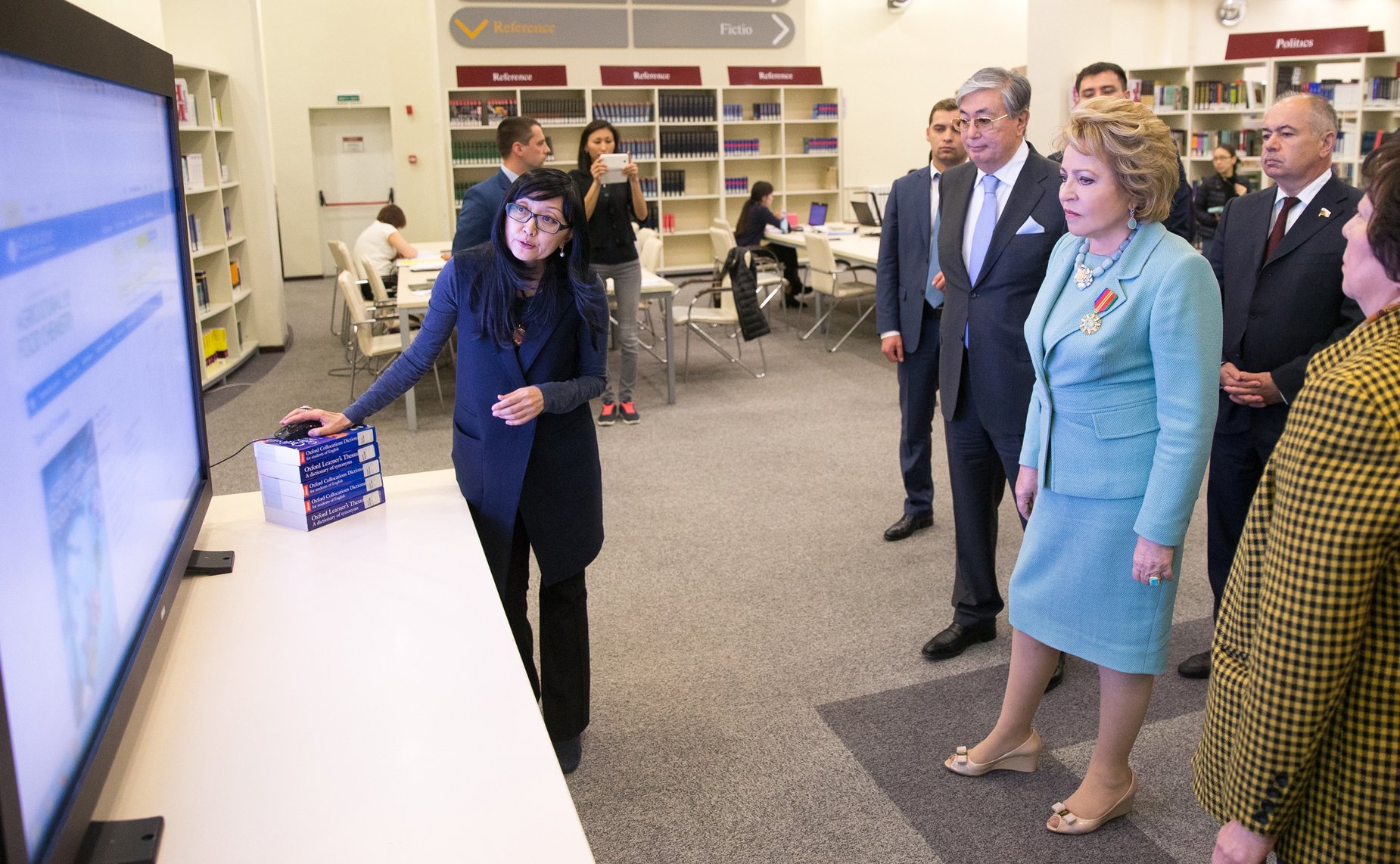 Председатель СФ В. Матвиенко посетила «Назарбаев Университет»