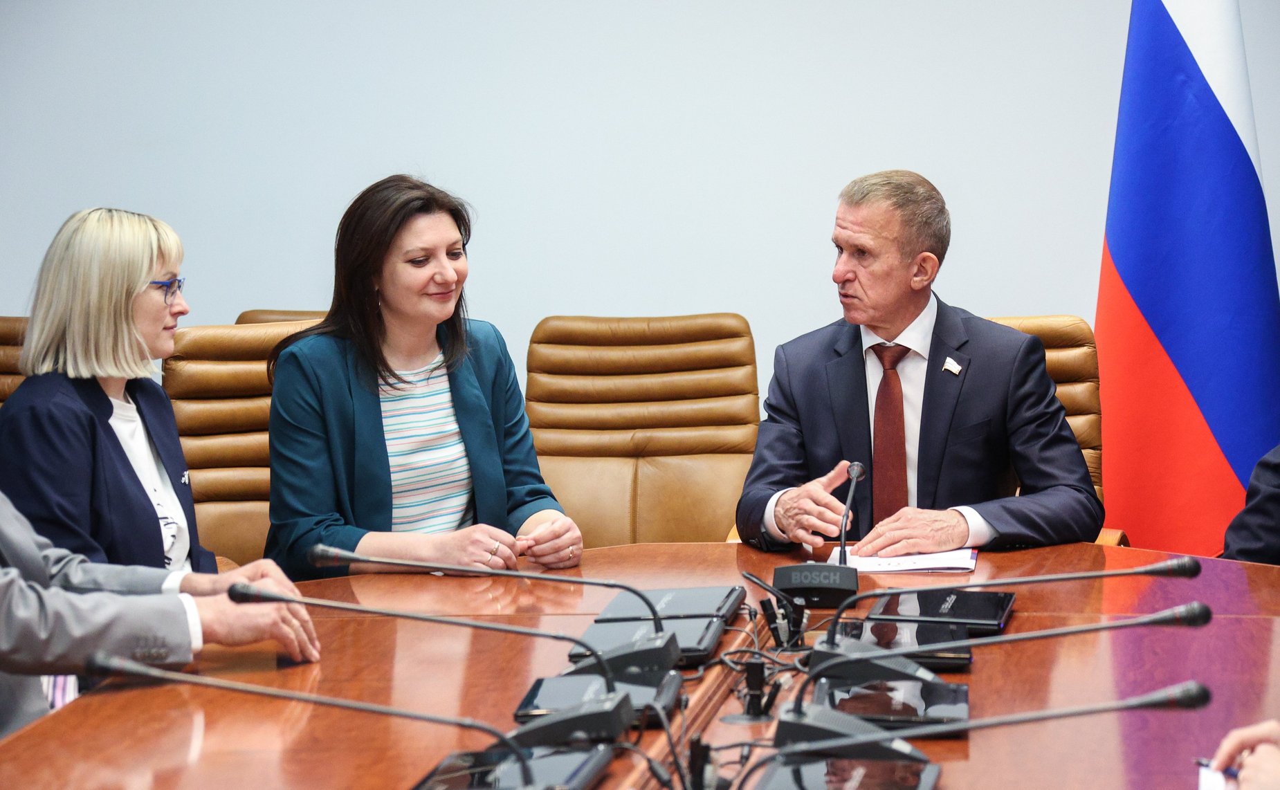 Встреча Владимира Кравченко с участниками Форума тружеников села