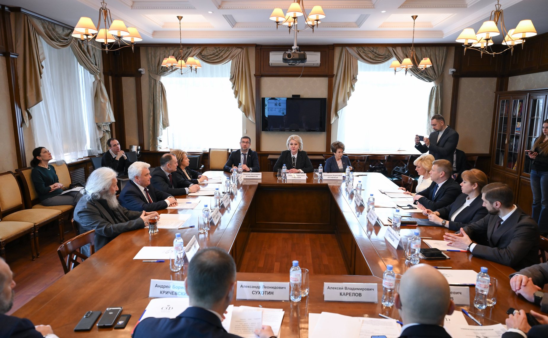 Совещание Комитета Совета Федерации по науке, образованию и культуре совместно с Российским авторским обществом