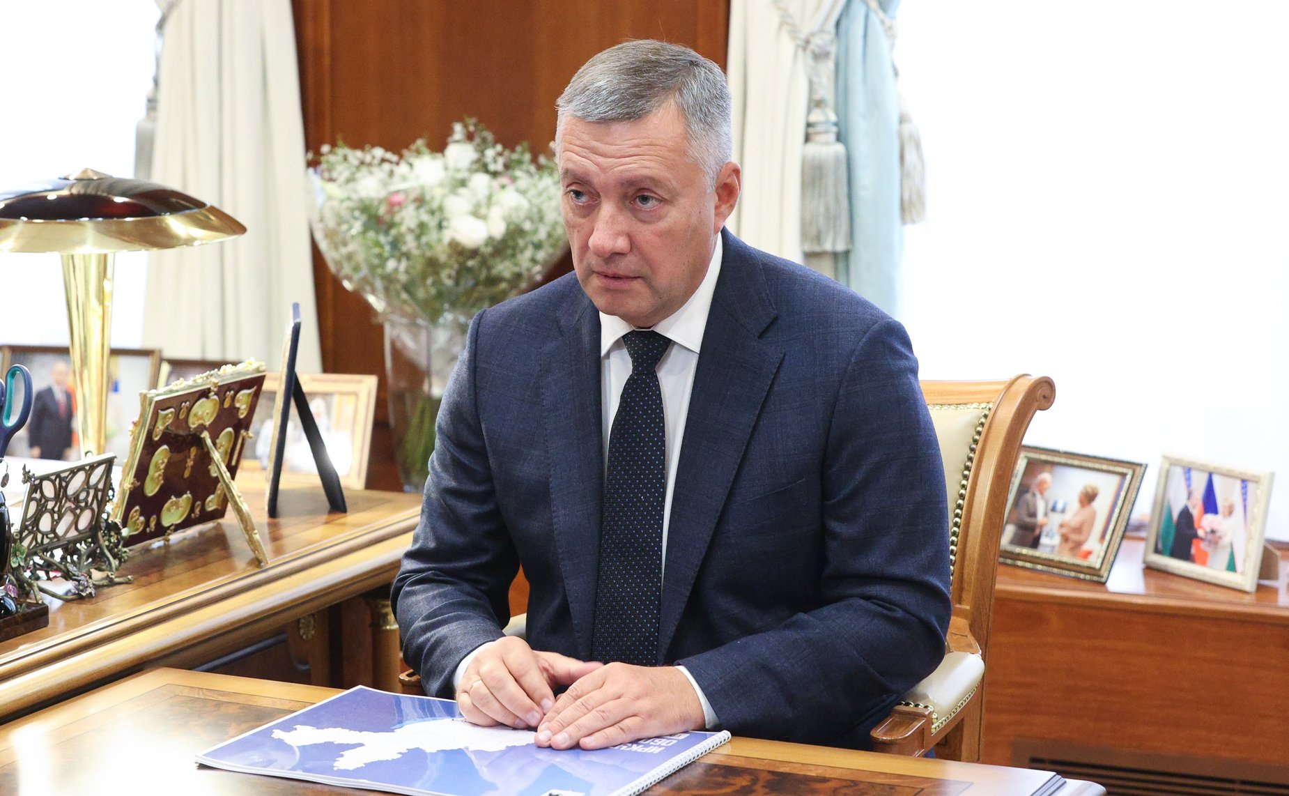 Валентина Матвиенко провела встречу с губернатором Иркутской области Игорем Кобзевым
