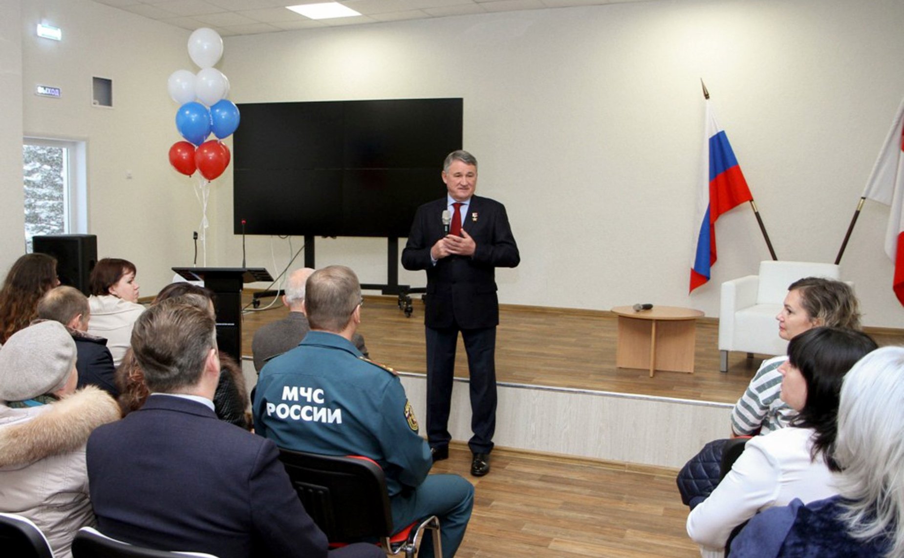 В школе центра «Корабелы Прионежья» впервые прошла торжественная церемония посвящения в кадеты