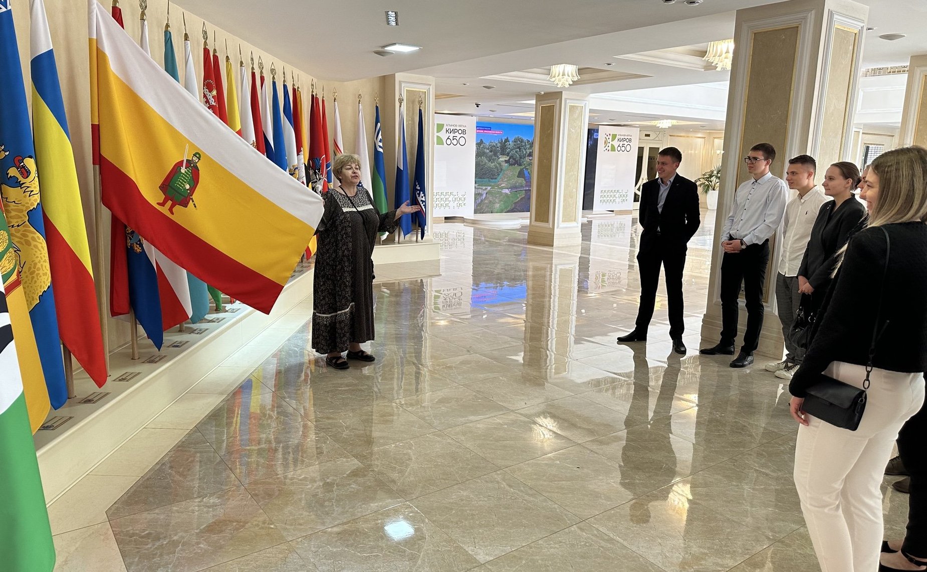 Игорь Мурог организовал экскурсию в Совете Федерации для лучших студентов Рязанского госуниверситета имени С.А. Есенина