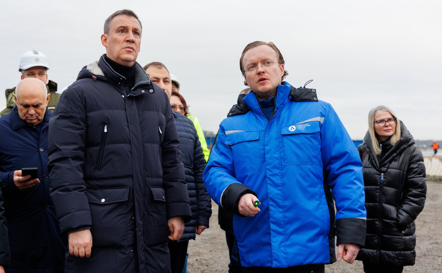 Сенаторы посетили полигон промышленных отходов «Красный Бор»