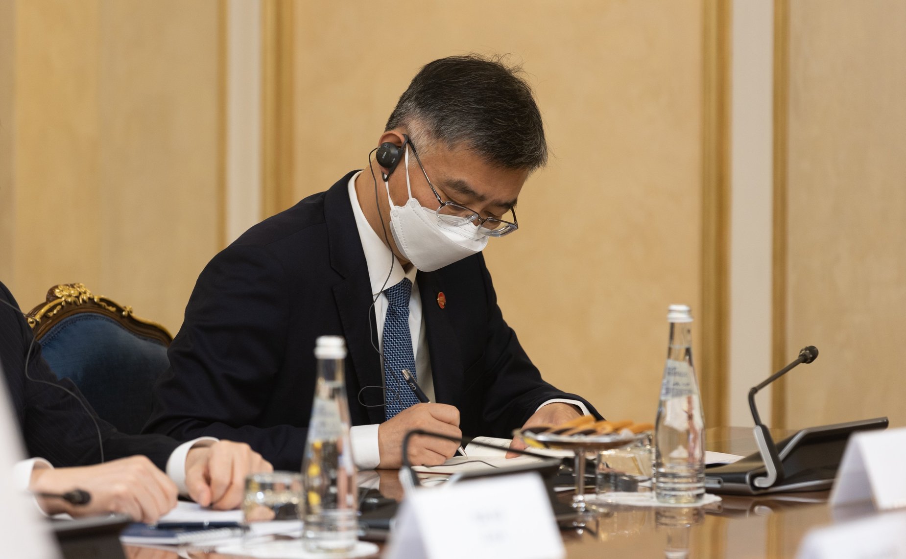 Встреча Председателя Совета Федерации Валентины Матвиенко с Председателем Постоянного комитета Всекитайского собрания народных представителей КНР Ли Чжаньшу